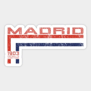 Football Is Everything -Atlético Madrid 80s Ultras Sticker